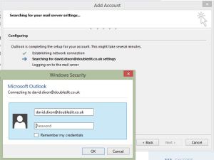 Outlook Configure Profile